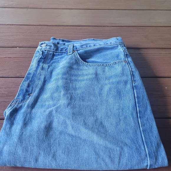 Men's Levi's 569 Blue Denim Shorts 38" - Picture 1 of 8
